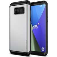 Etui VRS Design do Samsung Galaxy S8+ Hard Drop Light Silver