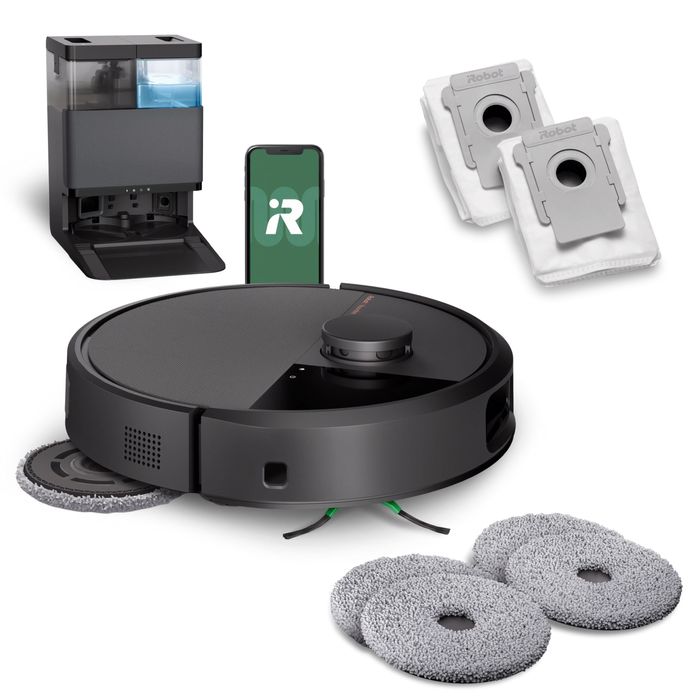 Irobot Roomba® Plus 505 Combo - чорний