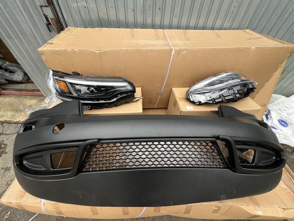 Бампер Jeep Cherokee 2018 trailhawk бампер чероки траилхавк