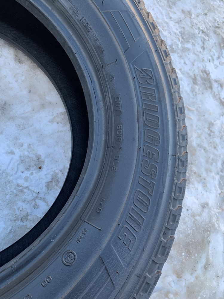 Шини 215/70 R15C Bridgestone  7мм 2019рік 215 70 15С