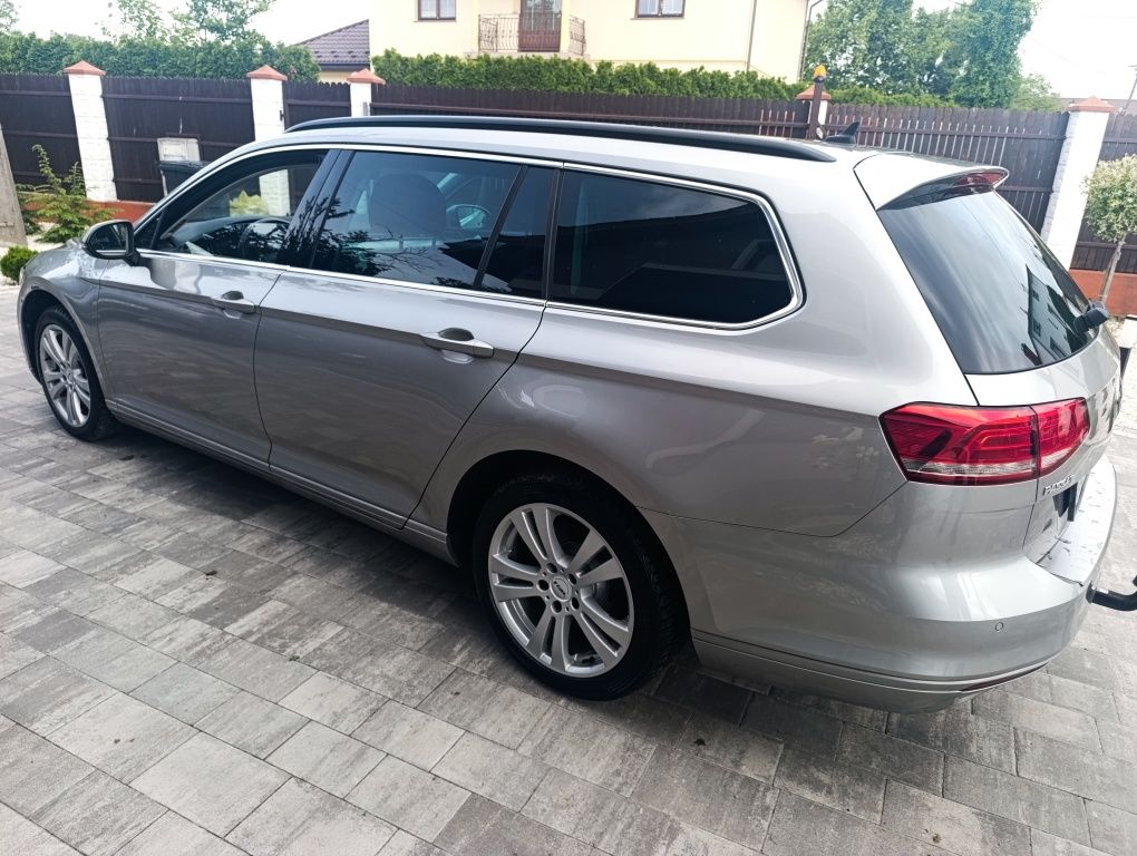 VOLKSWAGEN PASSAT B8 1.4Tsi 125KM  Zadbany Niemiecy Serwis ASO org lak