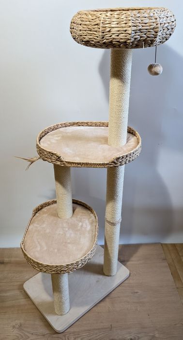 Natural Home III Drapak Dla Kota Beżowy 60X40X154Cm Po Zwrocie DUŻY