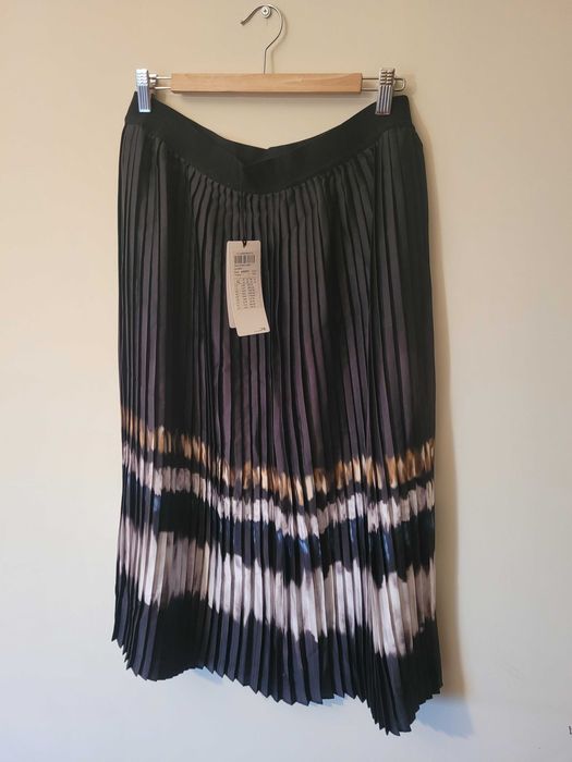 Plisowana spódnica Gerry Weber z batikowym wzorem, rozmiar 42