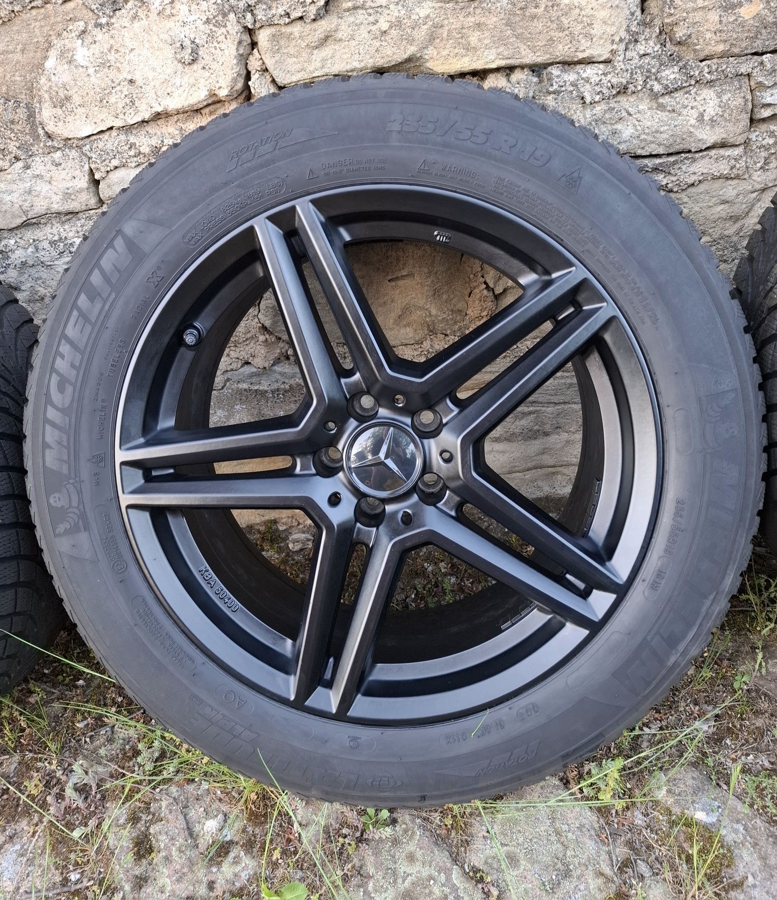 Koła Zimowe 19" Et35 Mercedes Glc Michelin 2021r