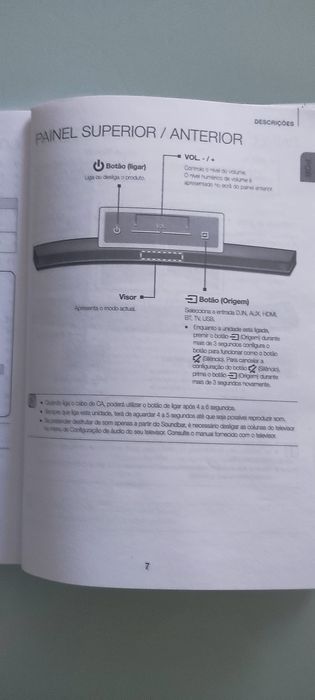 Soundbar Samsung 6.1ch 300W