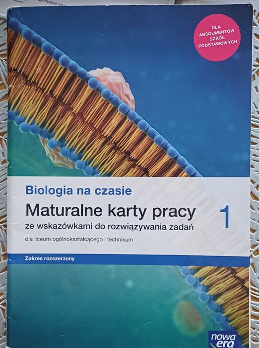Maturalne karty pracy biologia na czasie 1 zakres rozszerzony