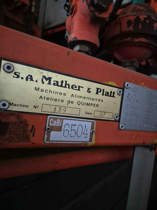 Mather Platt BH6100. Kombajn do fasoli szparagowej.