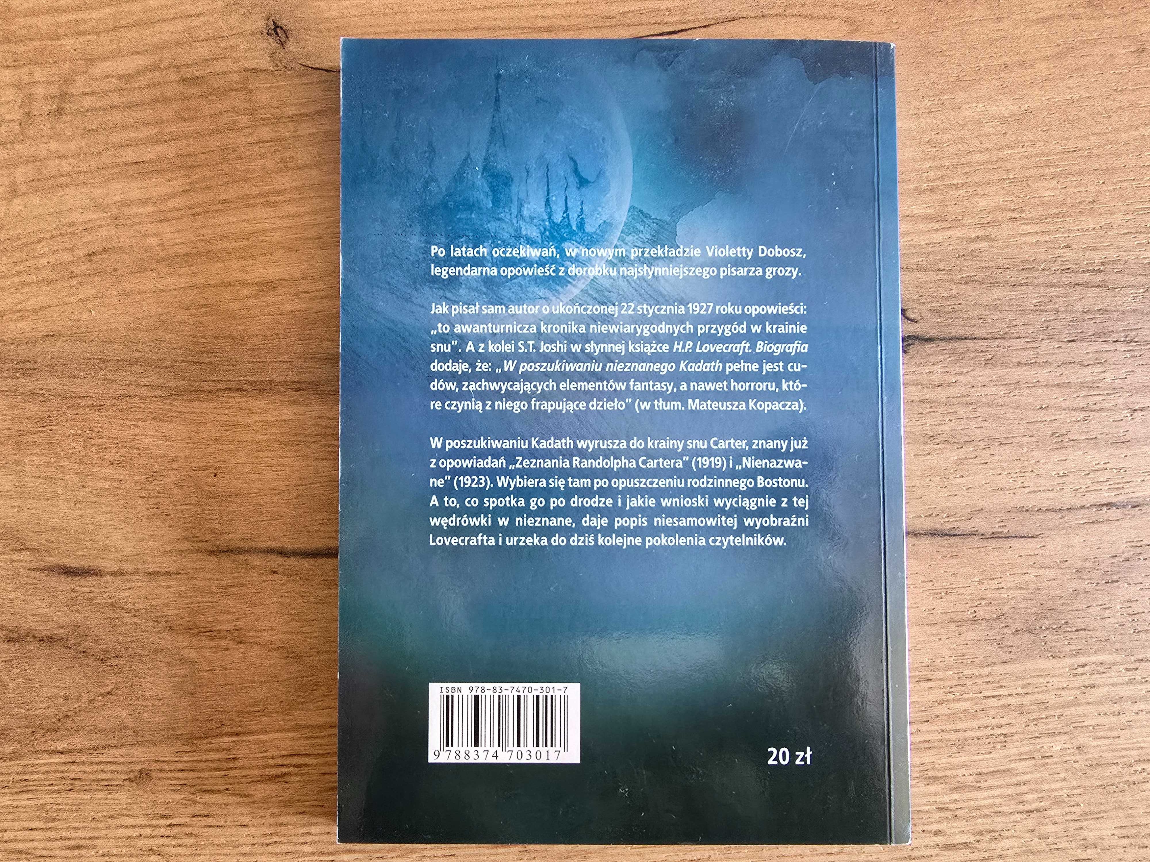 W poszukiwaniu nieznanego Kadath - H.P. Lovecraft