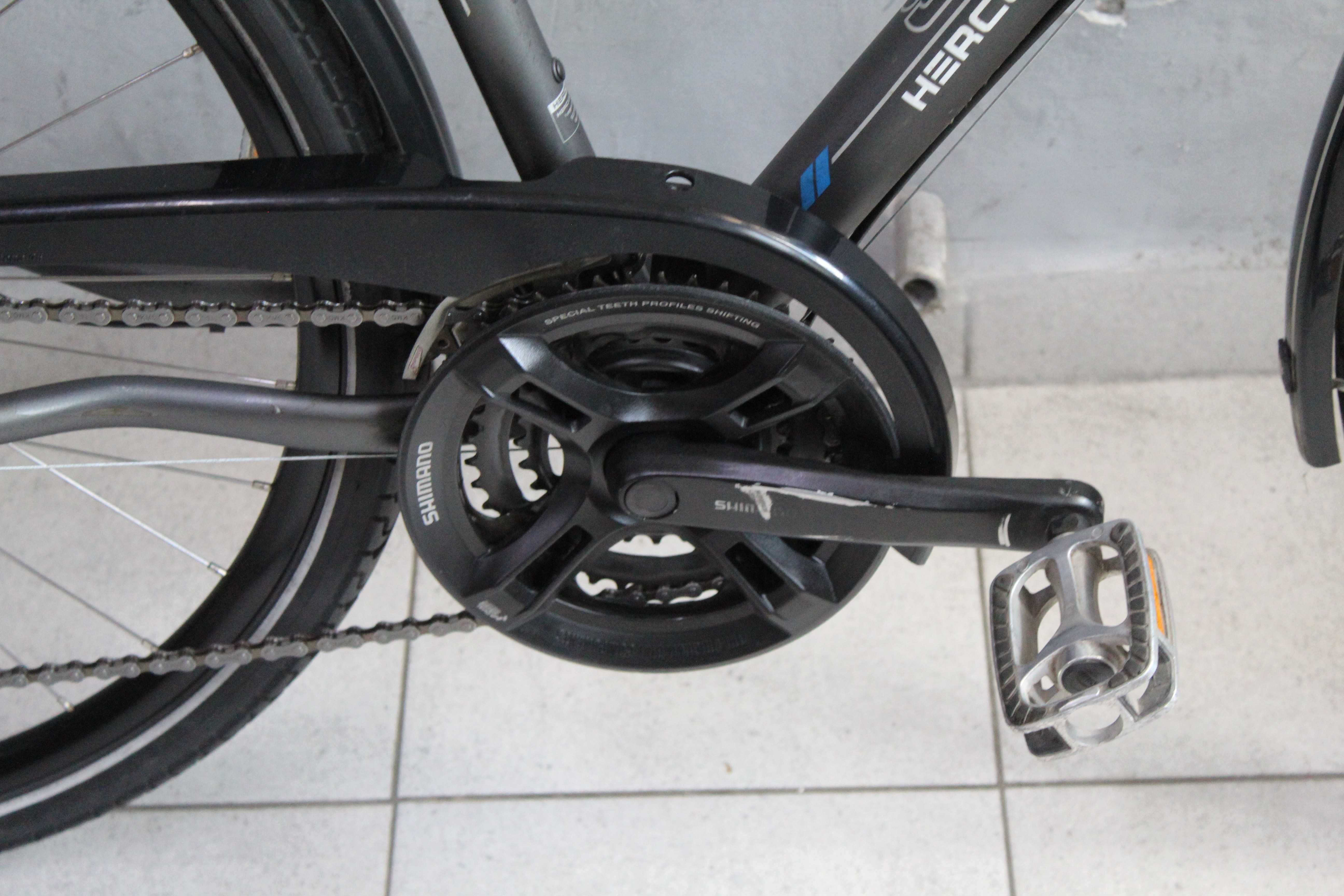 Rower trekkingowy HERCULES AVANOS ,Rama 48 cm, Koła 28",Alivio, Tarcze