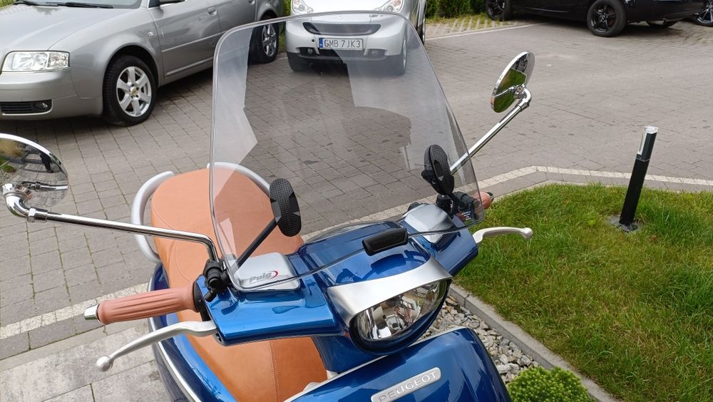 Peugeot Dyango retro 2023r 4T Promocja  Sliczny owiewka  Puig  Rej  PL