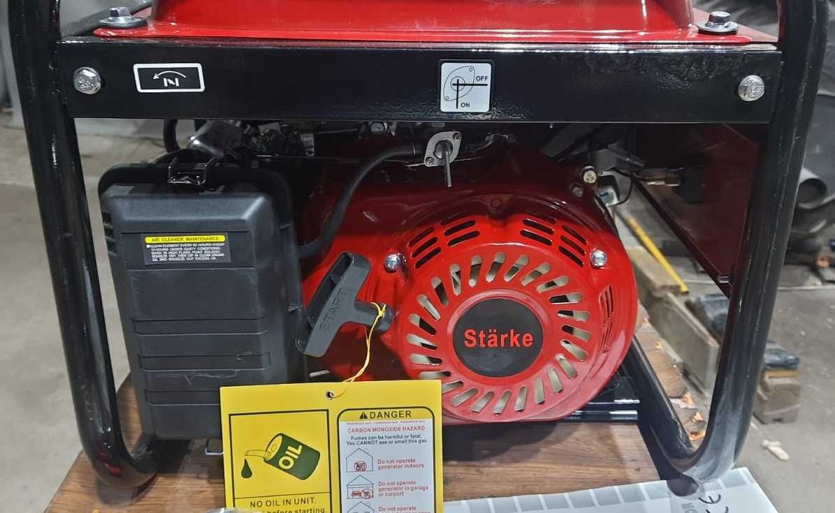 Генератор електростанція бензинова Stärke 3500 DX. 3,2 кВт. Нова.