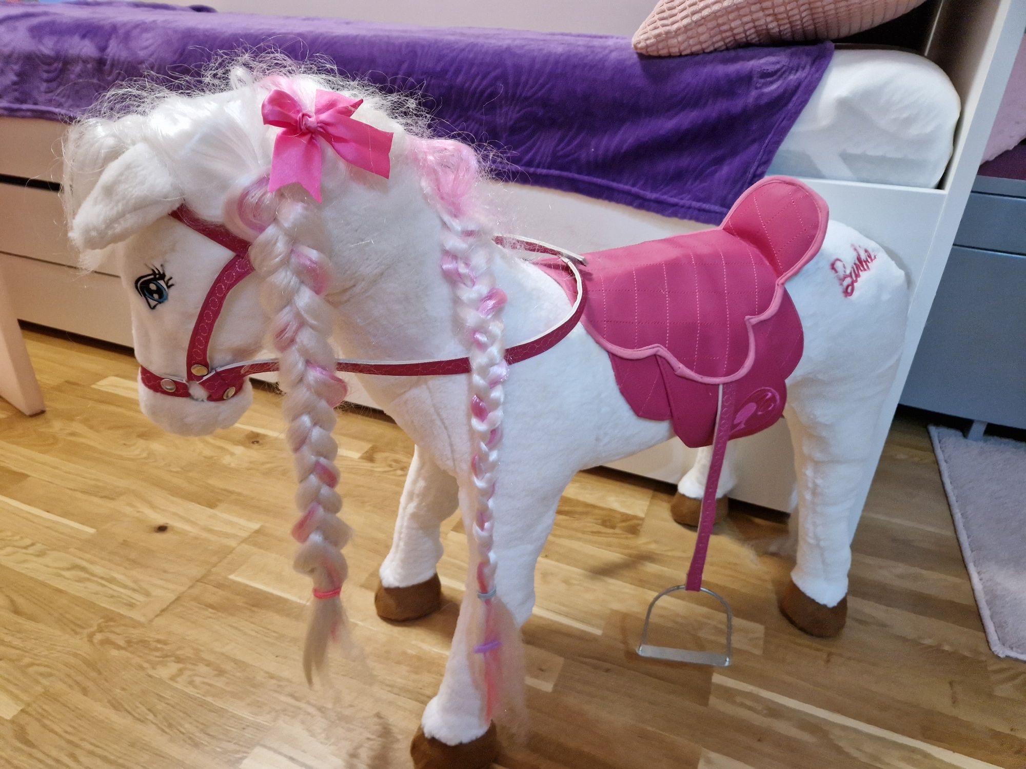 Duży koń Barbie dla dziewczynki Happy People