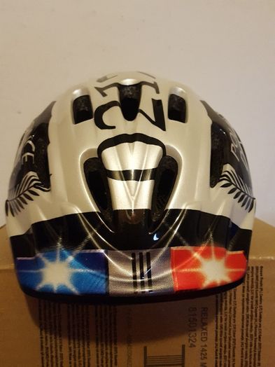 Kask dziecięcy rowerowy rozmiar S/M 52-56 cm.