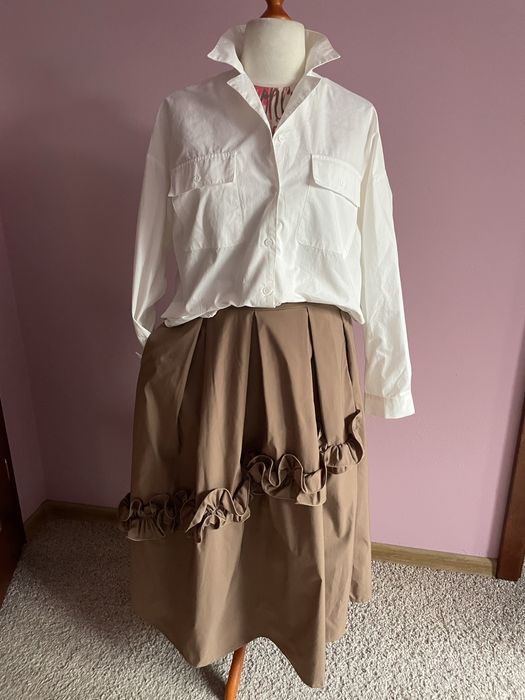 Śmietankowa koszula WIYA bawelna premium 40/42/44/46