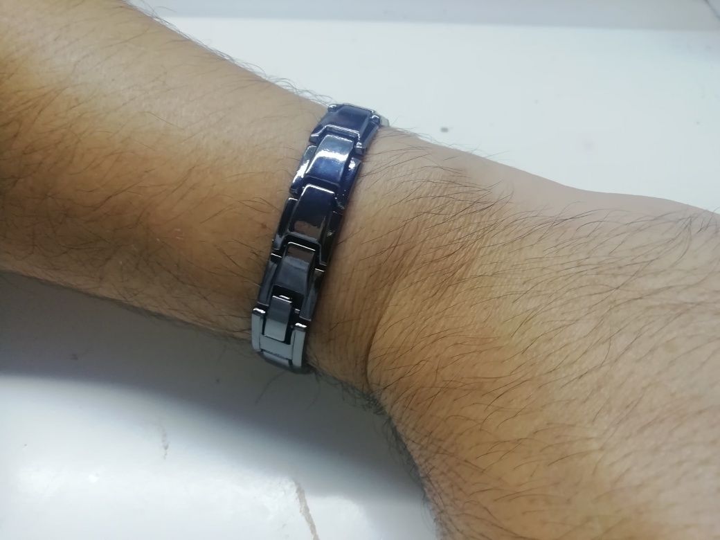 Pulseira Equilíbrio, Bio-Saúde : Cinzenta escura