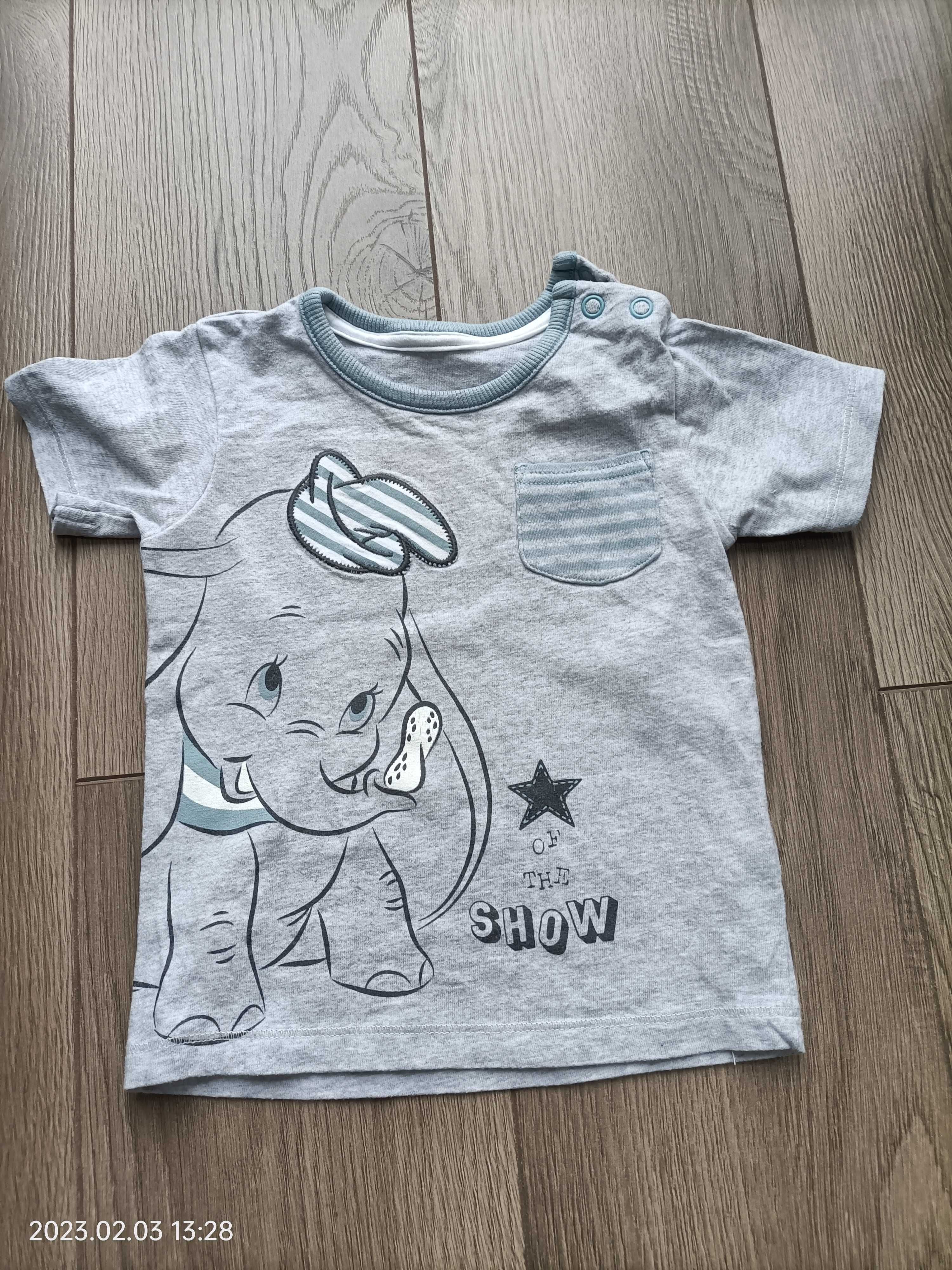 Bluzka z krótkim rękawkiem Disney Baby rozm. 3-6M