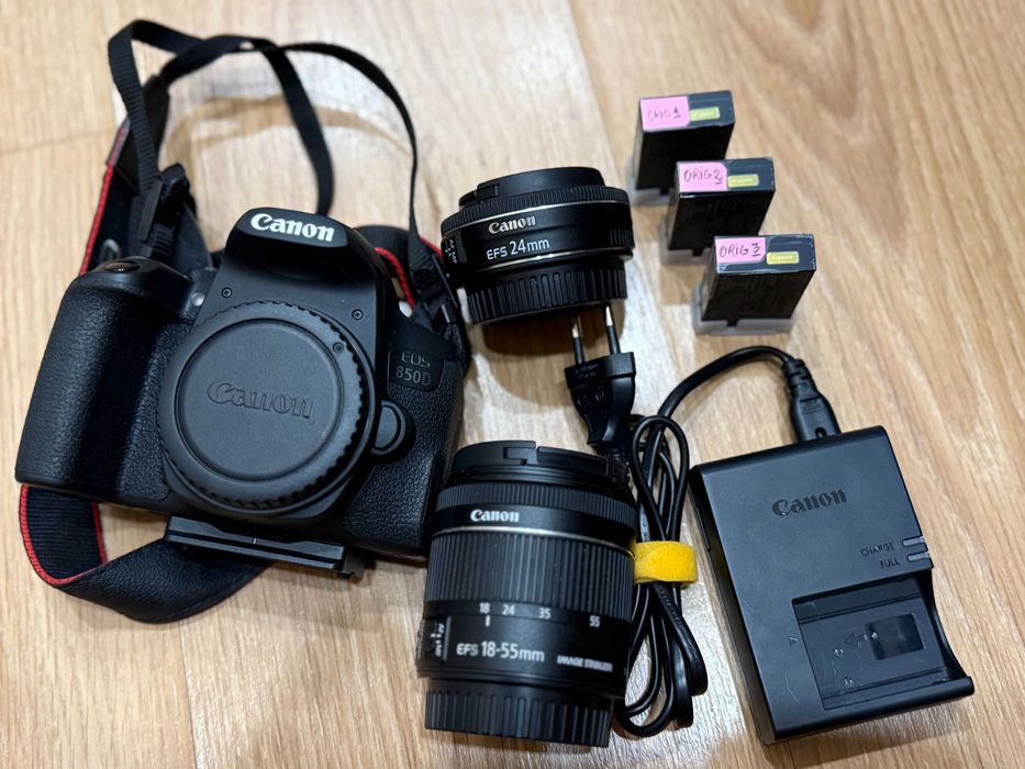 EOS 850D + EF-S 18-55mm f/4-5.6 IS STM