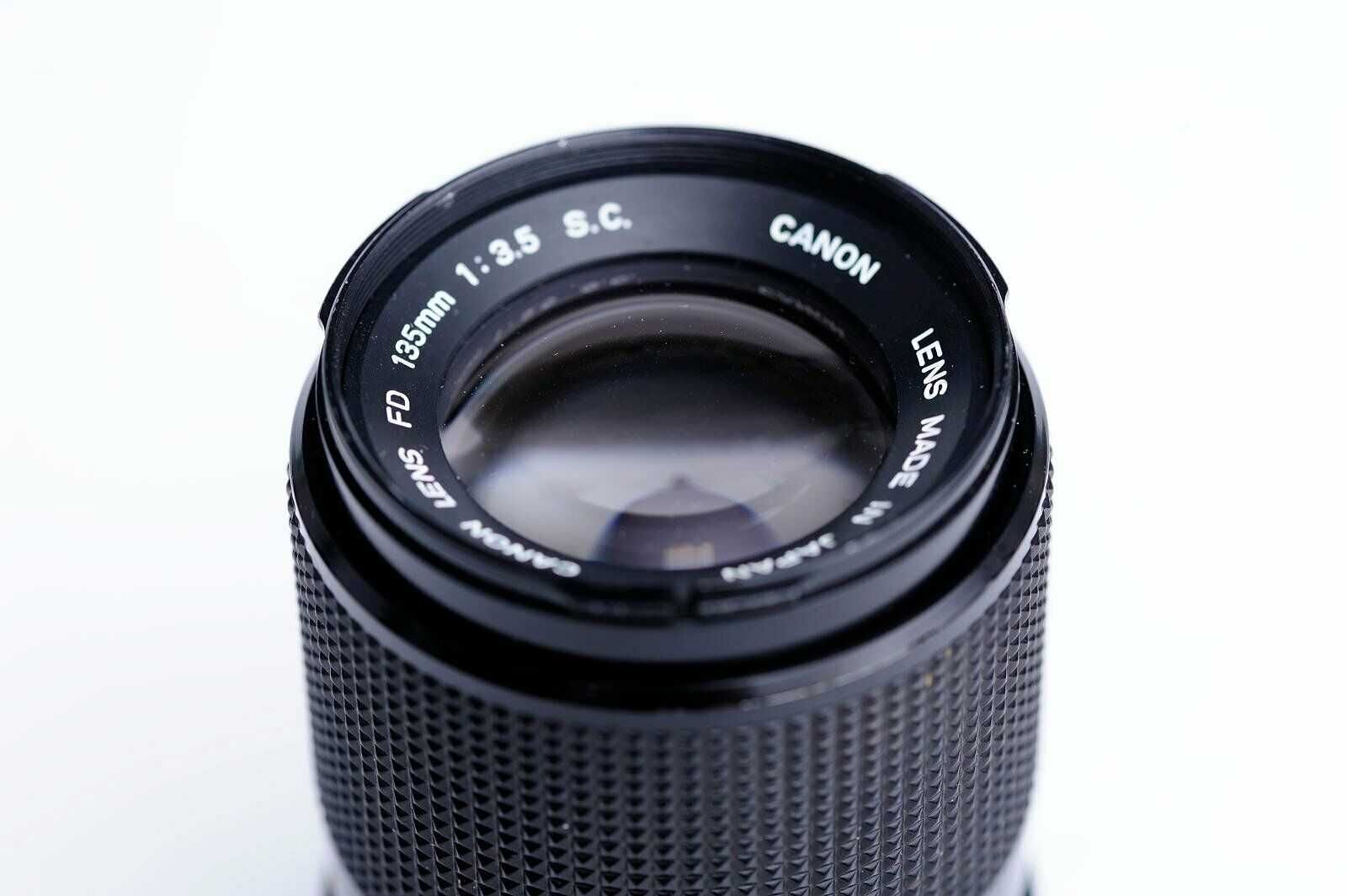 Canon 135mm f3.5 S.C. FD JAPAN (Po Servisie :-)