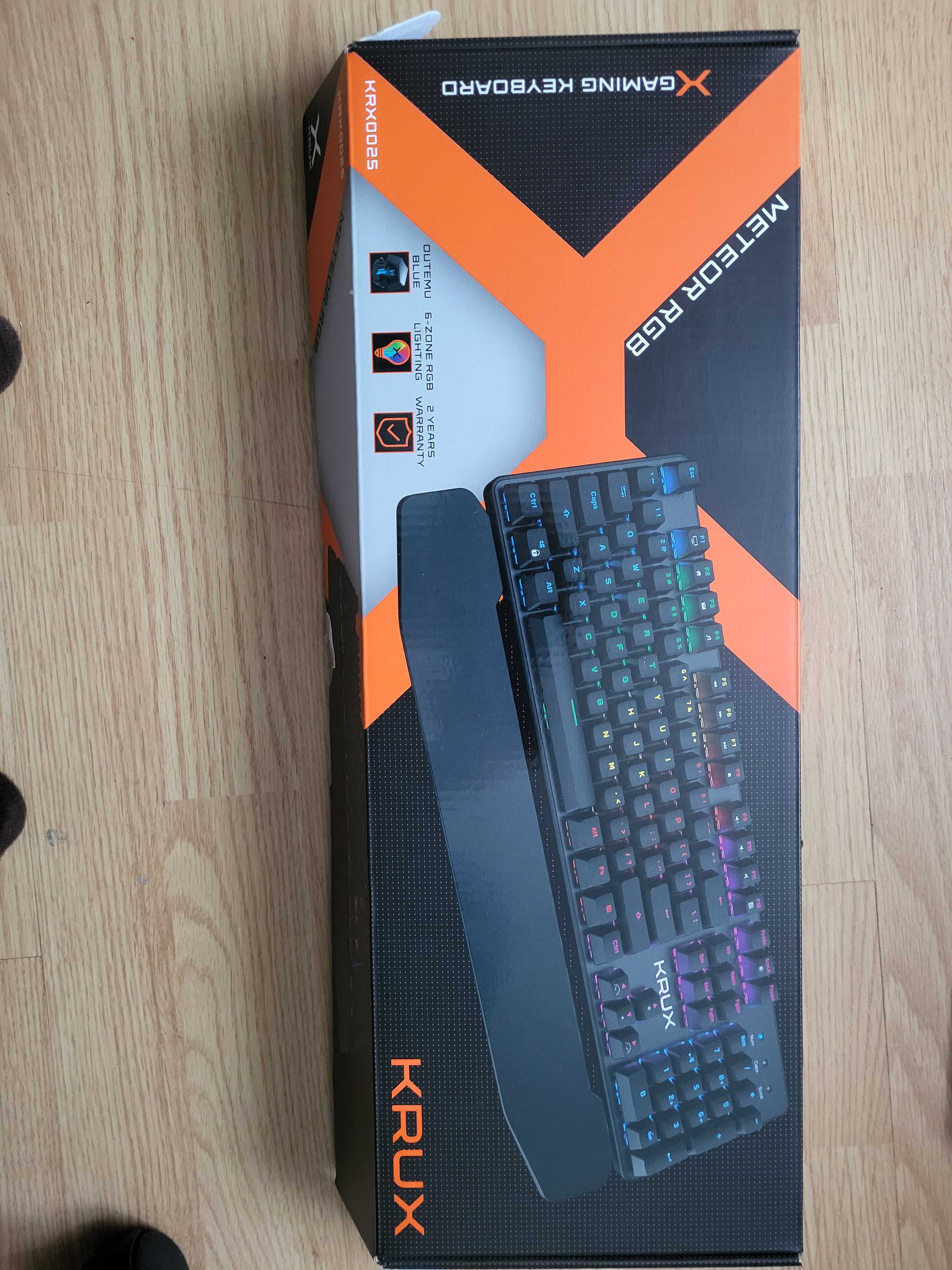 Klawiatura KRUX Meteor RGB (Outemu Blue)