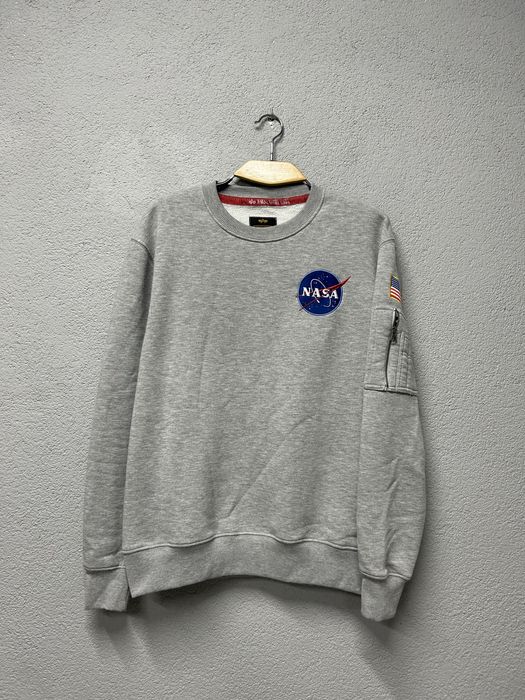 Кофта Alpha Industries M світшот Nasa чоловіча