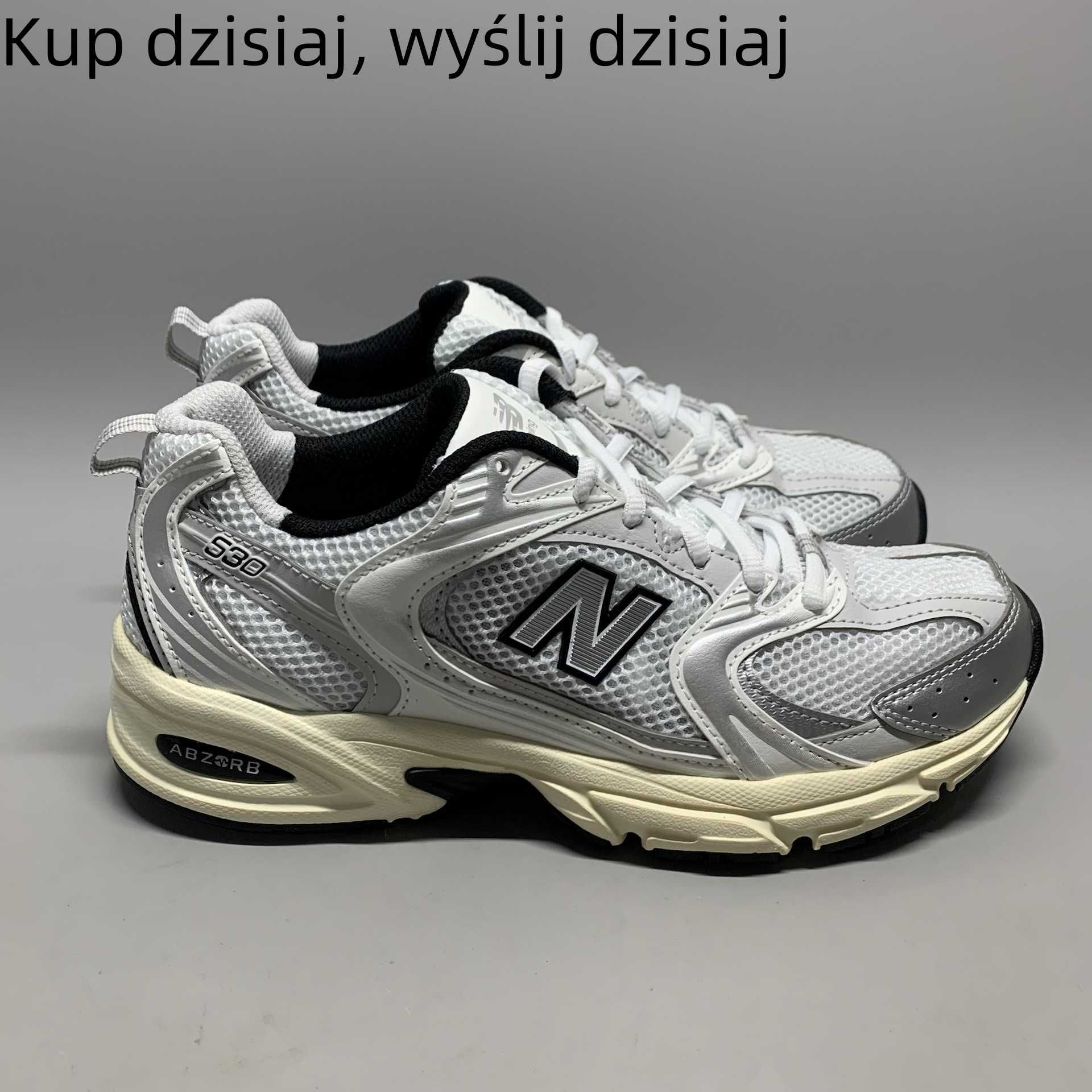 Trampki New Balance 530 Biały Srebrny Granatowy r.38