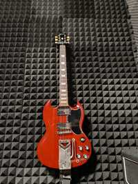 Gibson SG standard Sidway Vibrolo vintage cherry rosewood