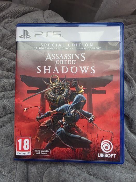 Assassin's creed shadows ігра ps5 диск