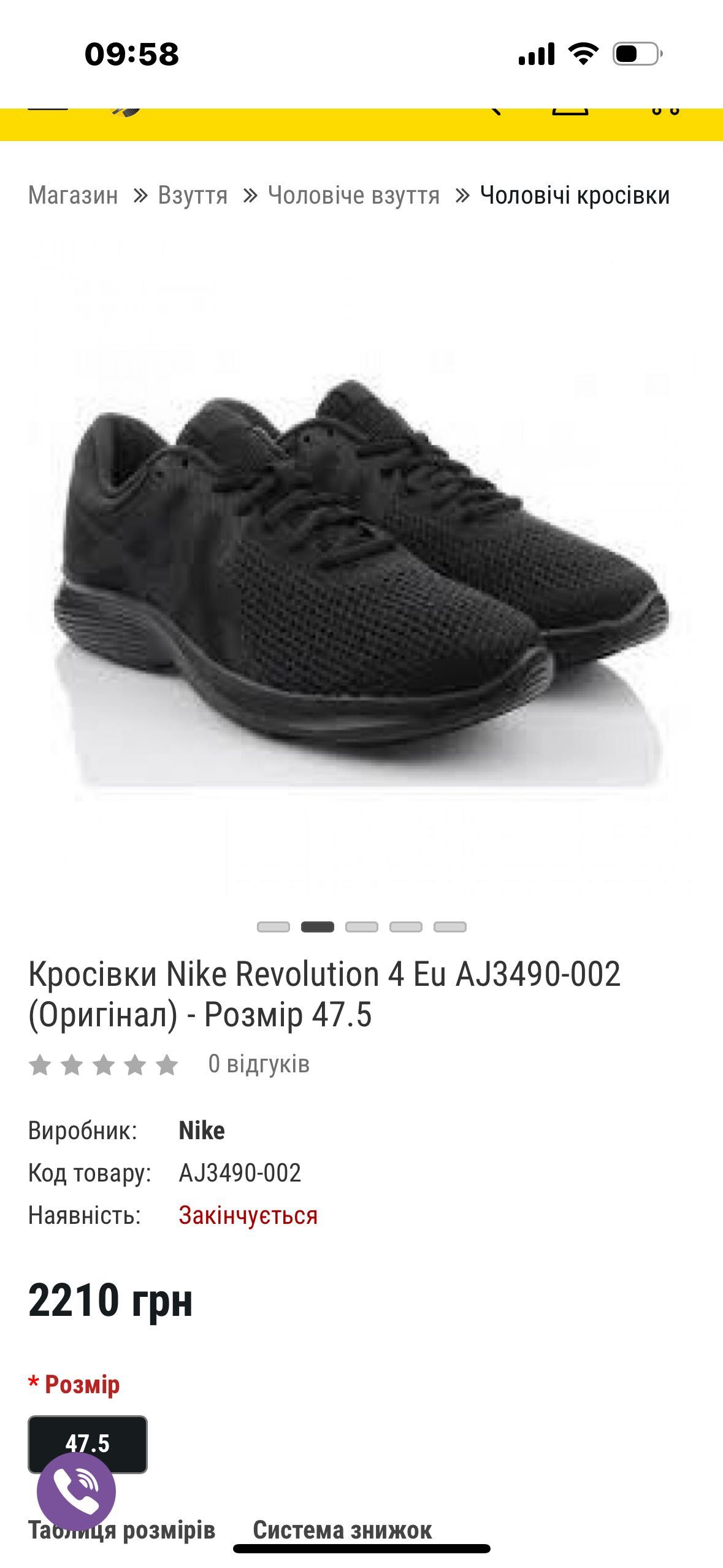 Кросівки Nike Revolution