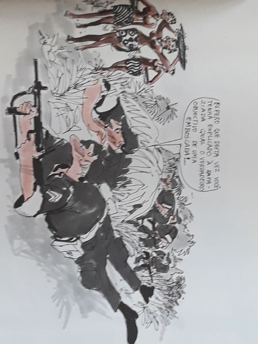 Livro cartoonista Augusto Cid "Que se passa na frente?!! "