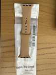 Silikonowy pasek do Apple iwatch 38/40/41 mm kolor orzechowy rozmiar S