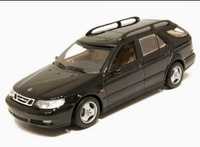 Saab 9⁵ Break 1997 black Minichamps® skala 1:43