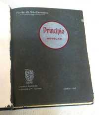 "Principio - Novelas" de Mário de Sá Carneiro. 1ª Edição de 1912
