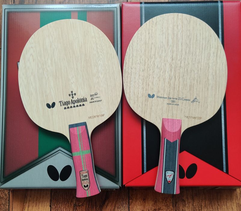 ОсноваButterfly Apolonia ZLC, Boll, Viscaria Super ALC,Ovtcharov, Har