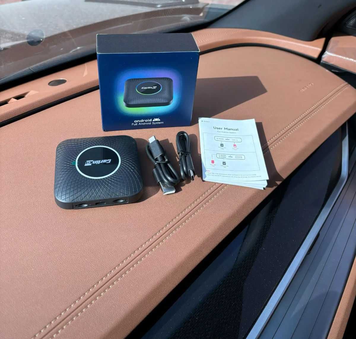 Carlinkit TBox Ambient 8/128 полноценный Android в авто через CarPlay