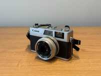 Aparat Canon Canonet 28 – stylowy dalmierz Canona z lat 70