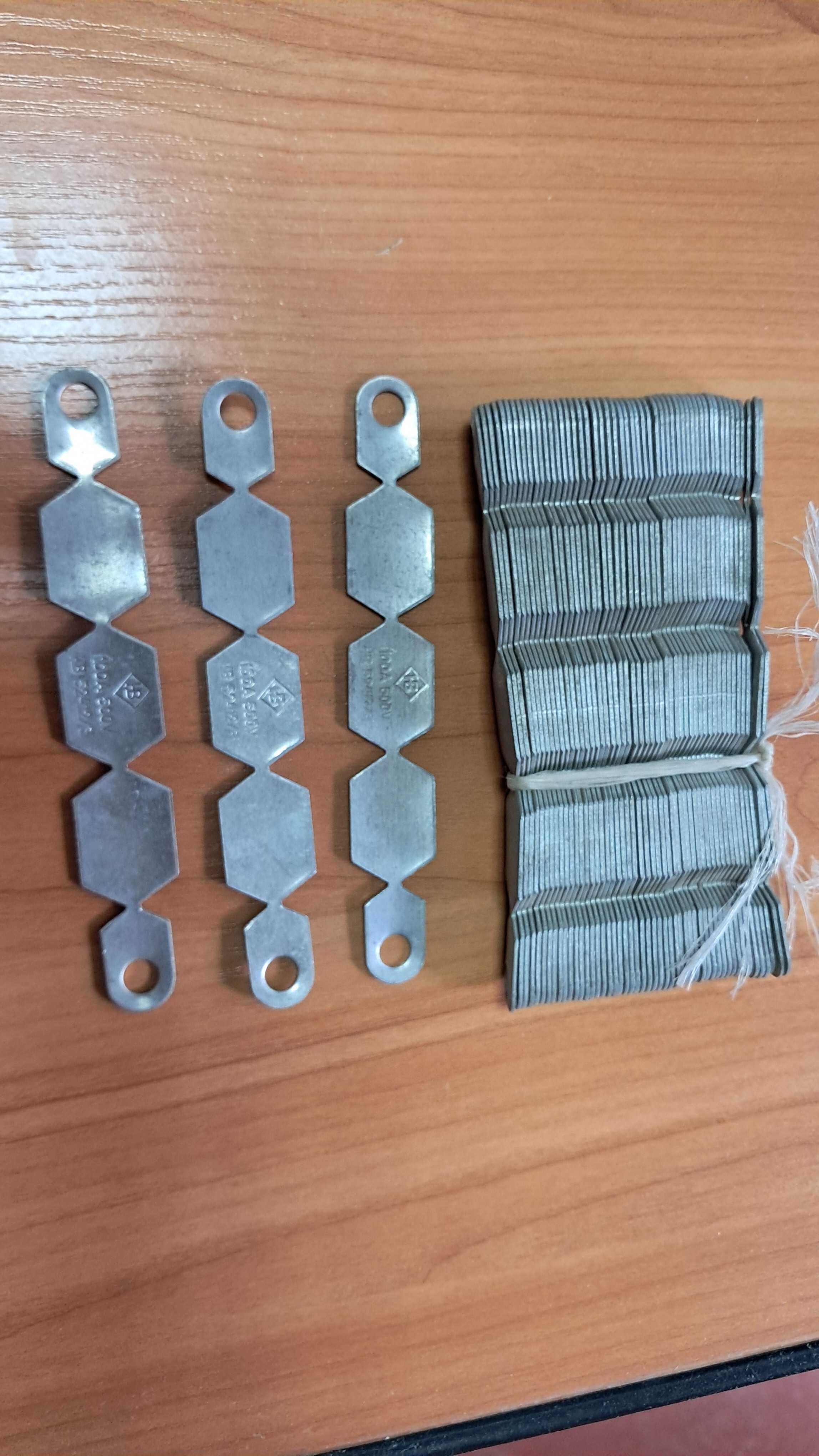 Вставки плавкі до запобіжників ПР-2. 100А. 60А. 45А. 35А. 15А. 10А.