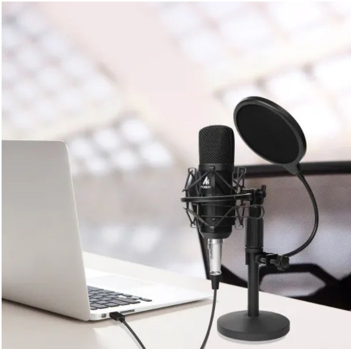 MAONO Микрофон игровой (для стриминга) AU-A03T, черный