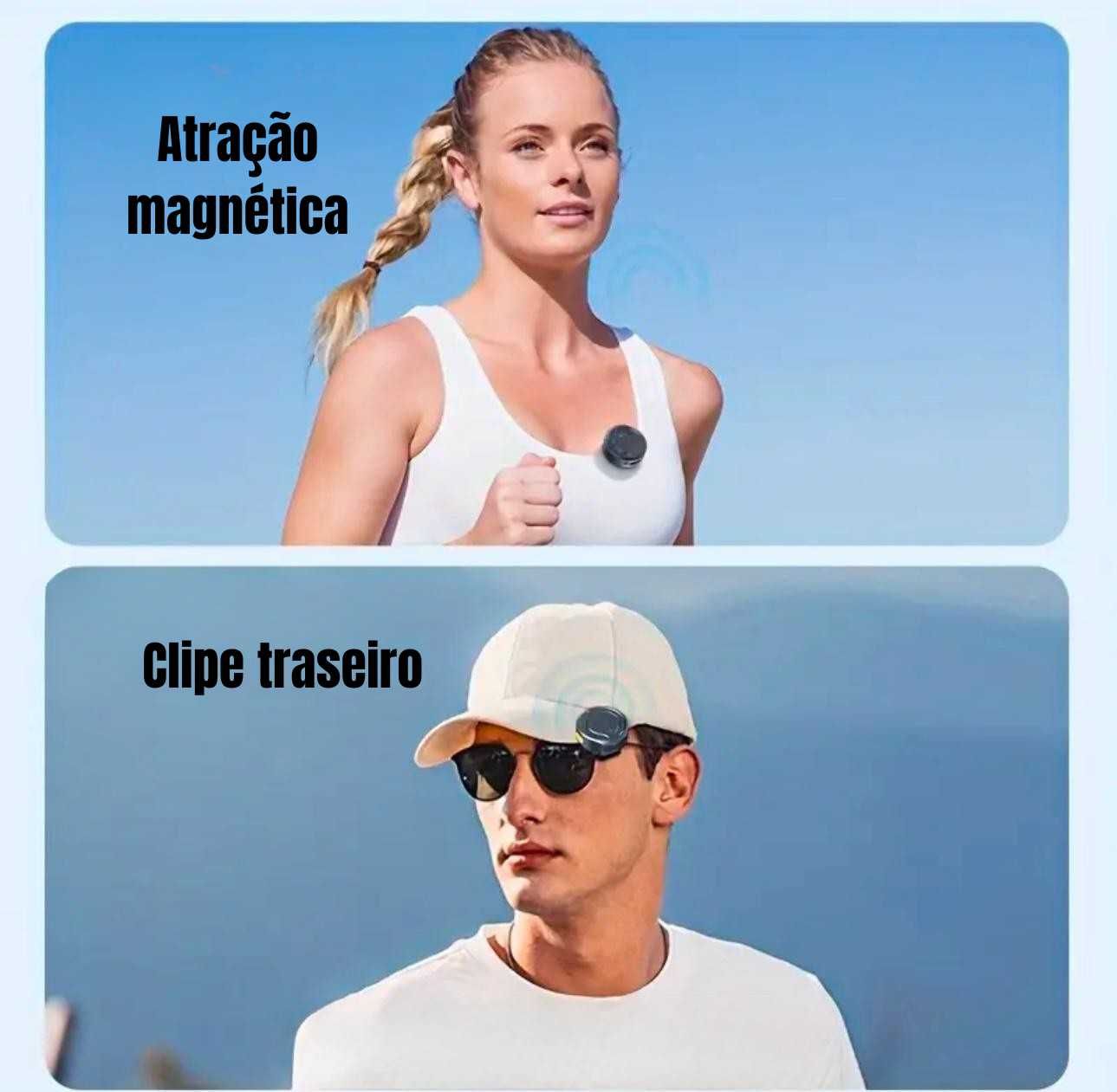Microfone de lapela sem fio profissional