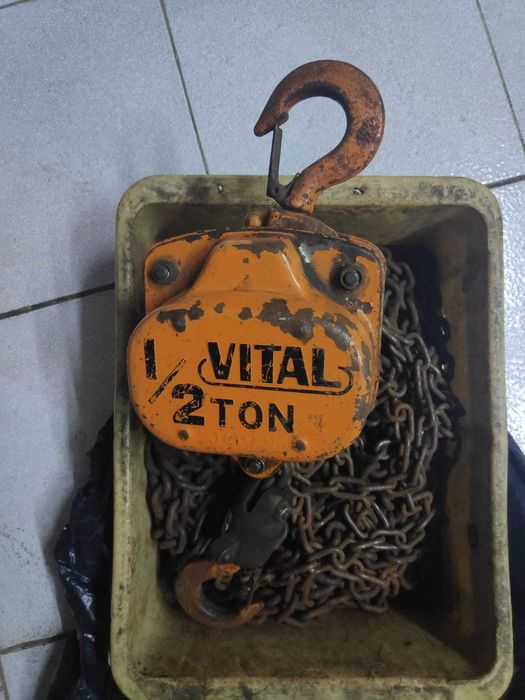 Talha Manual de Corrente VITAL 1/2 Ton