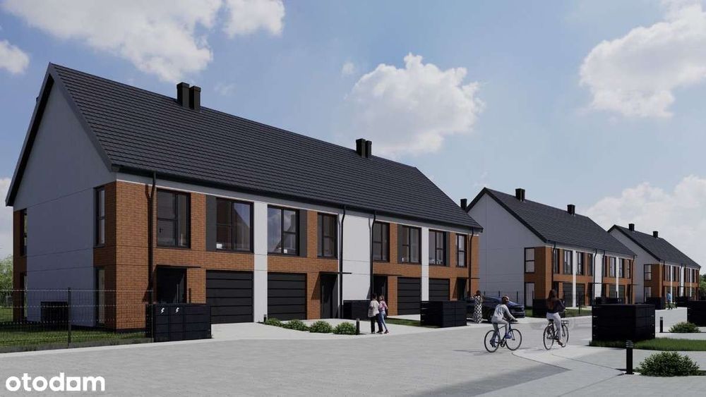 Segment Szeregowiec Dom z ogrodem 122m2+30m2