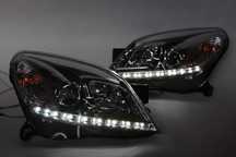 Lampy przednie przód OPEL ASTRA H III 3 04-09 Tuning LED Chrom NOWE!