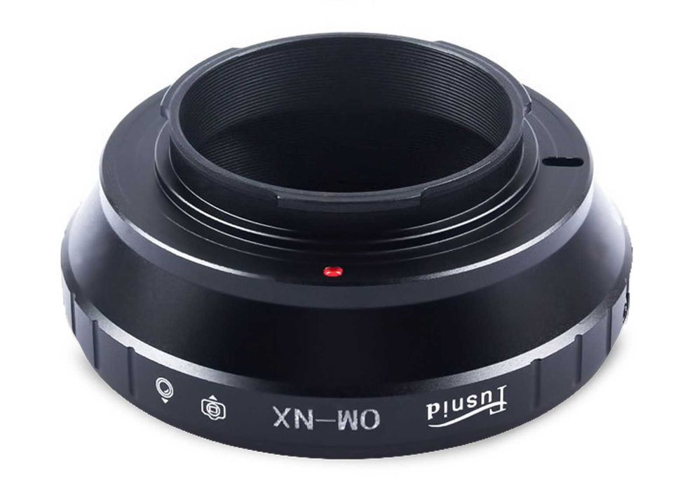 Adapter Olympus OM na Samsung NX przejściówka redukcja Fusnid