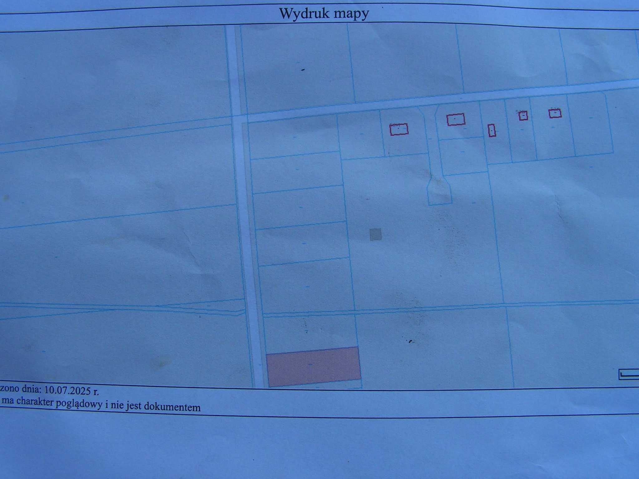 Działka budowlana 1200m2 i Rolno-budowlana 1ha