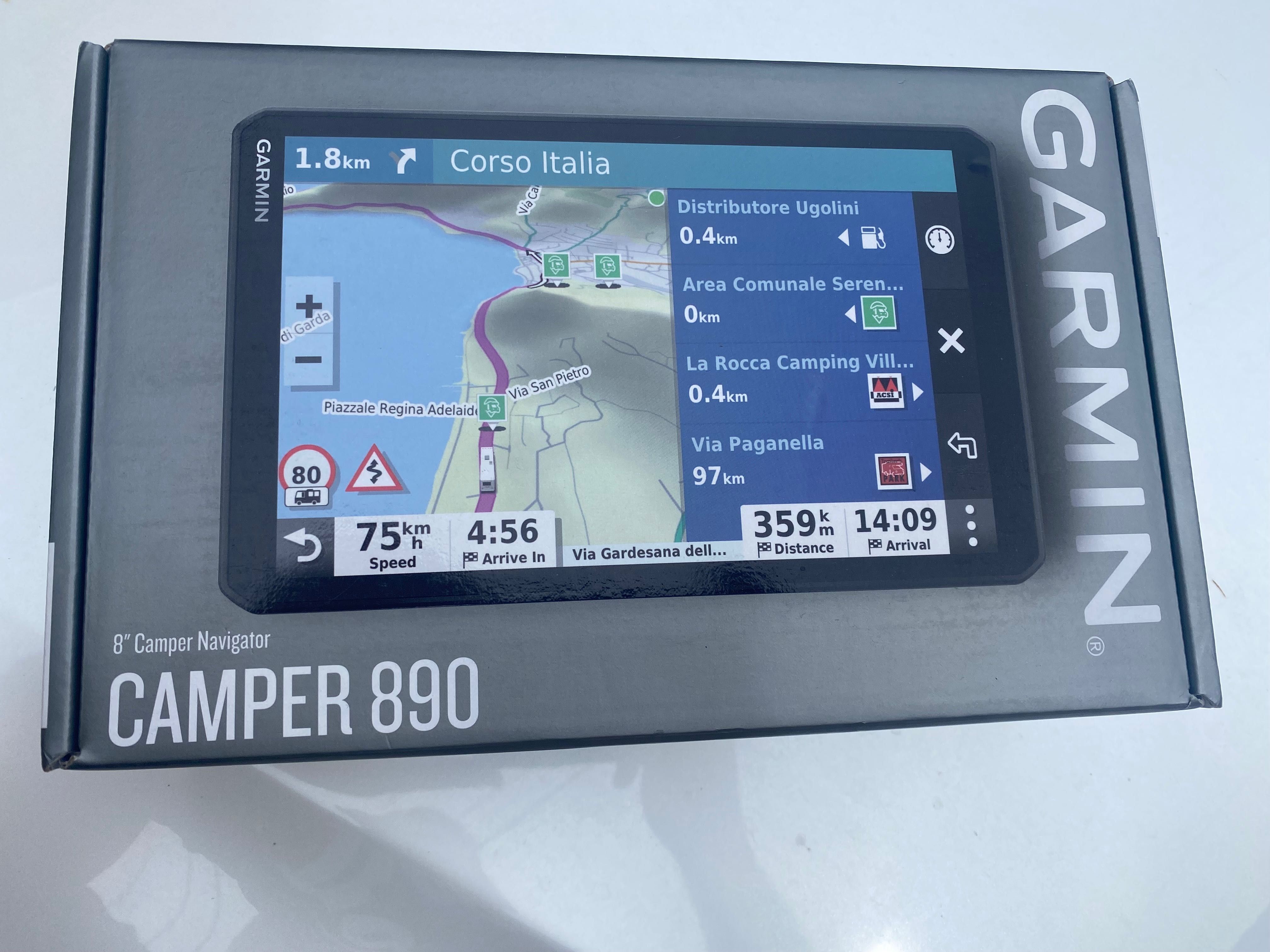 Навігатор Garmin Camper 890 Digital Traffic (010-02425-10)