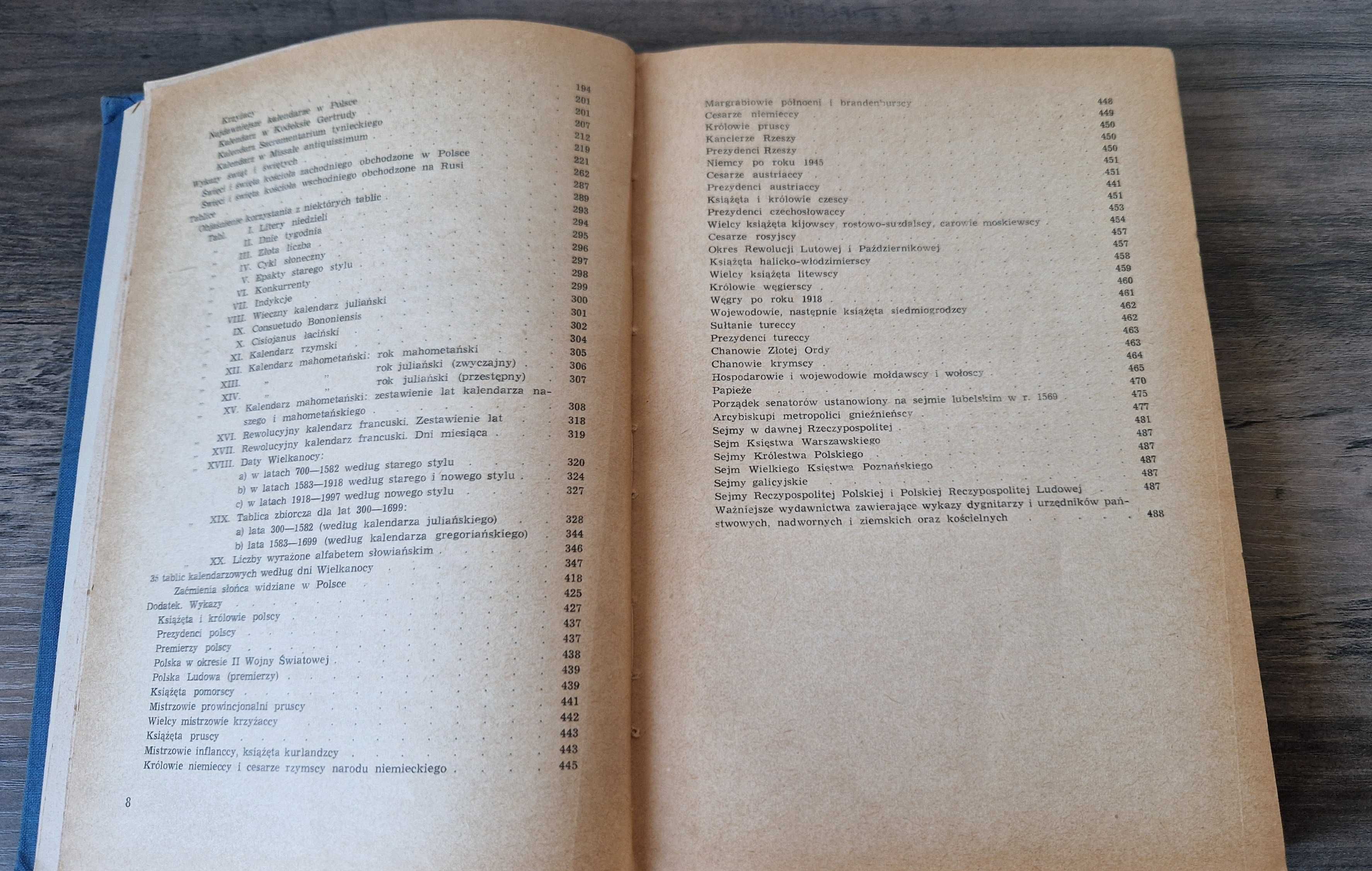 Chronologia polska Bronisław Włodarski