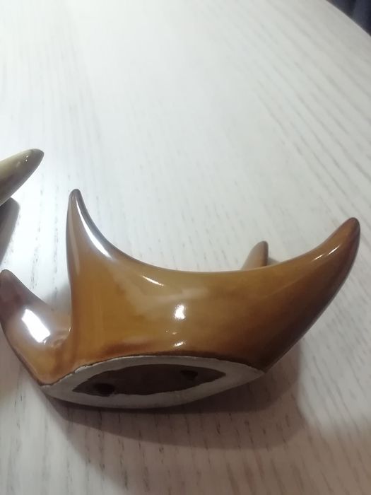 Ceramika mirostowice - serwetnik rogi maly