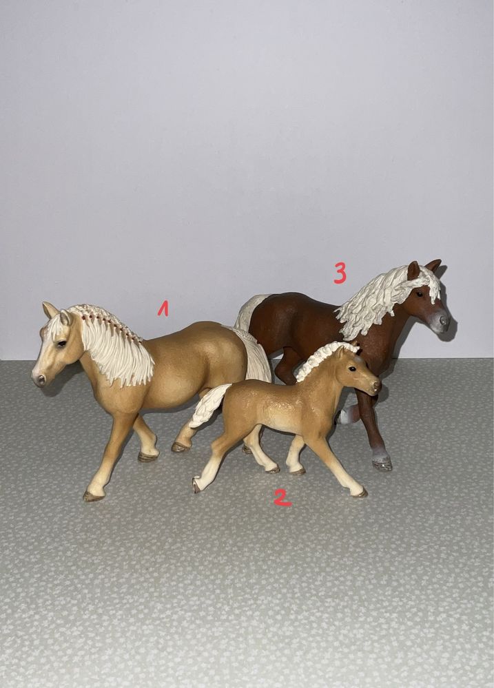 Schleich - Konie rasy Haflinger