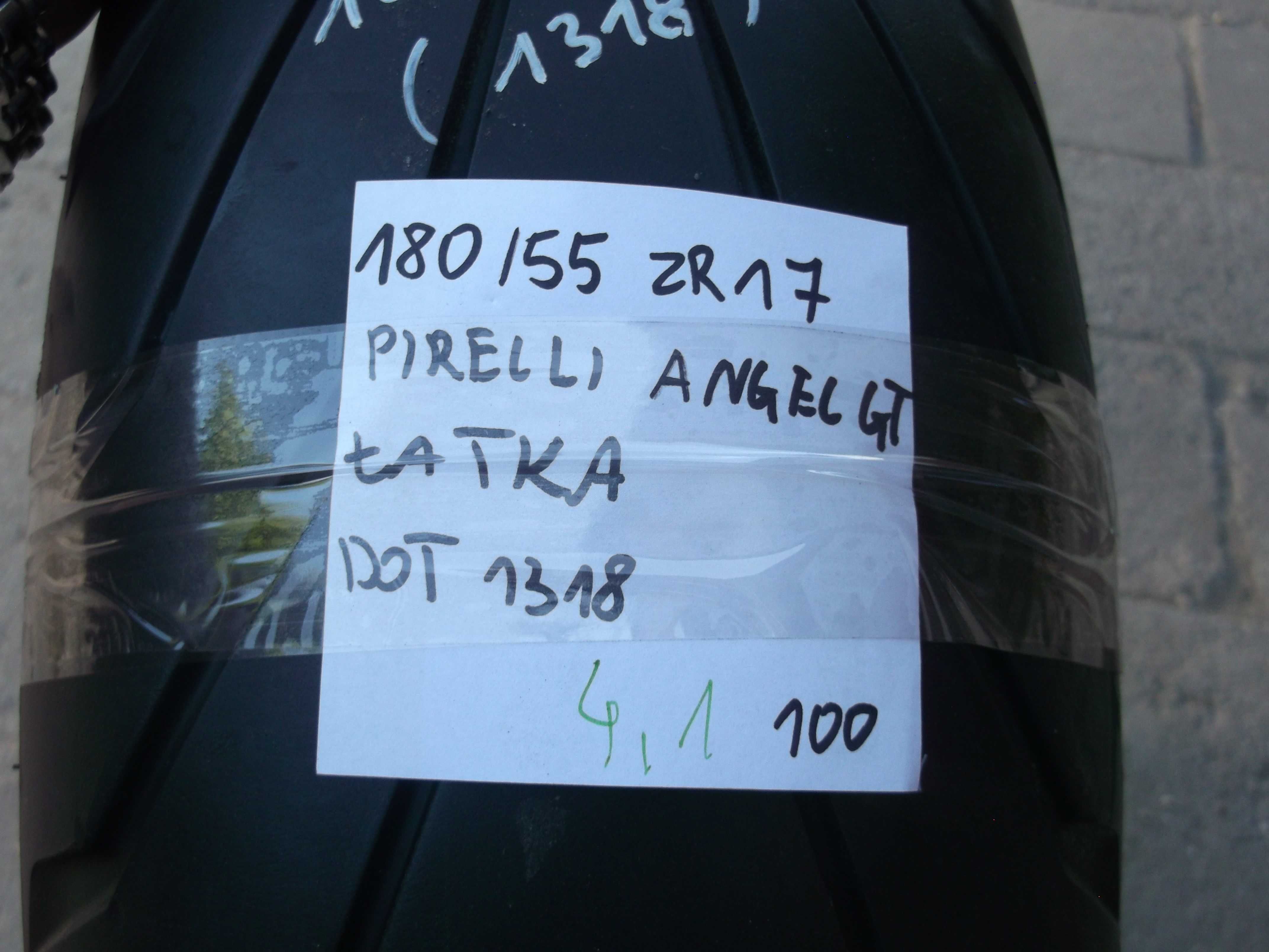 180/55 Zr17 73W Pirelli Angel GT Dot 1318 4,1mm opona