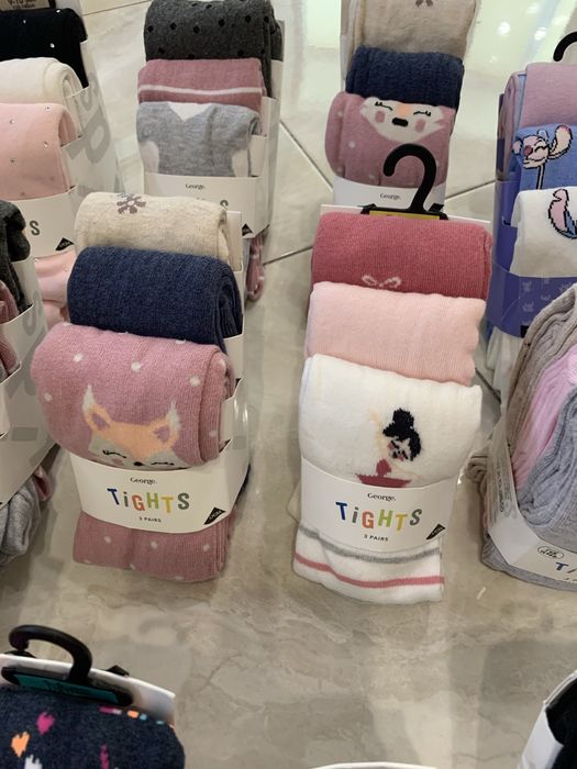 Колготи George 3-4,5-6,7-8,9-10,колготи Hm , колготи для дівчинки
