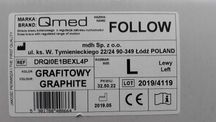 Orteza stawu kolanowego QMED FOLLOW lewa rozmiar L